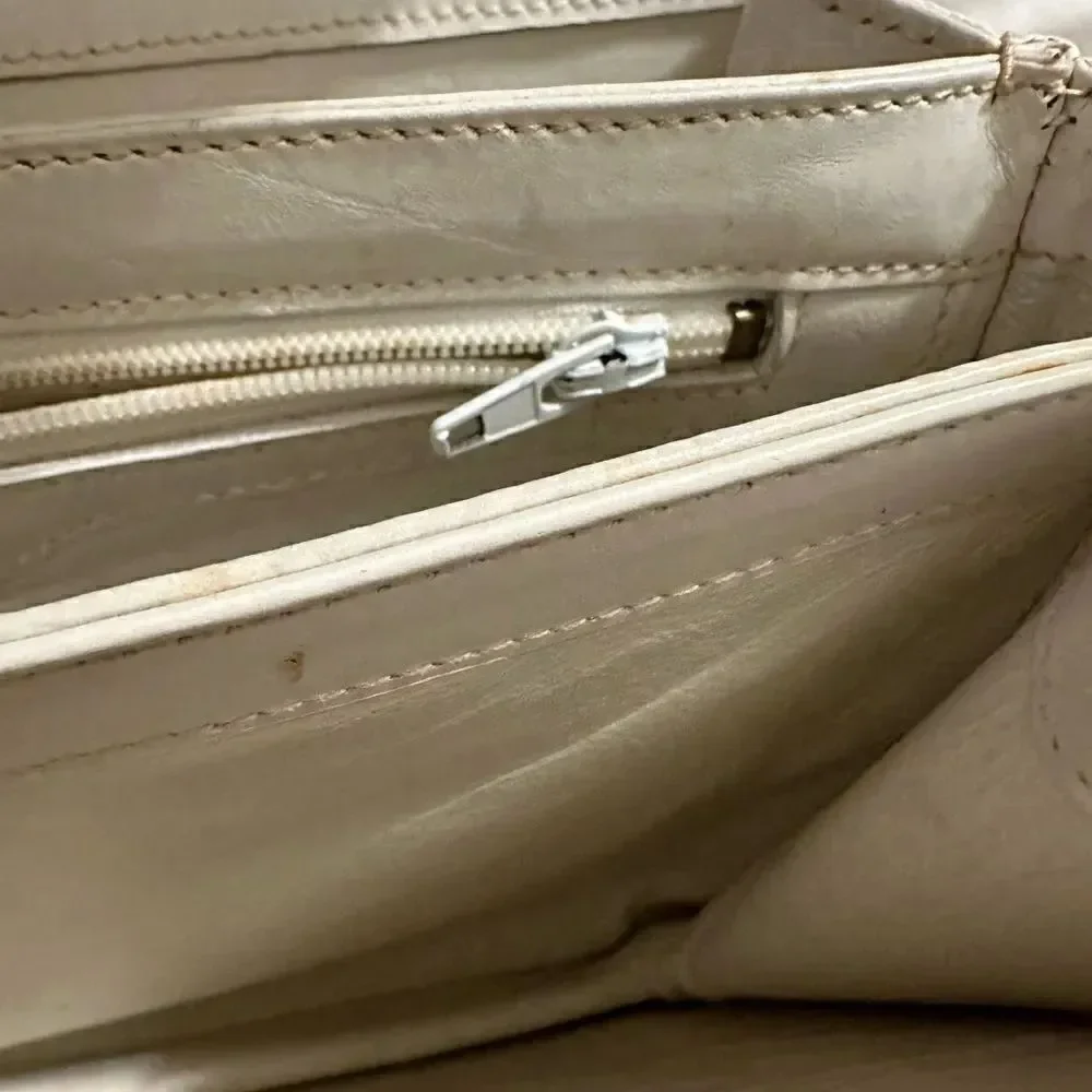 Gucci lizard embossed leather top handle tote